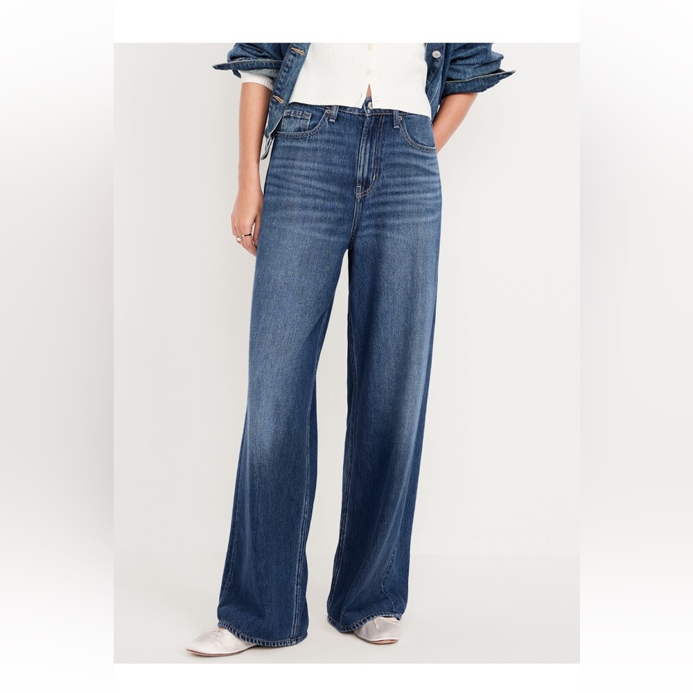 Old Navy Baggy Wide Leg Jeans